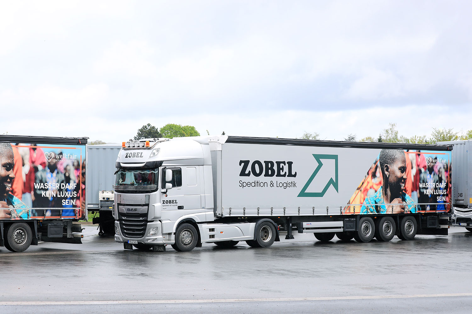 LKW Design, Spedition Zobel, wellfair foundation Neven Subotic Stiftung