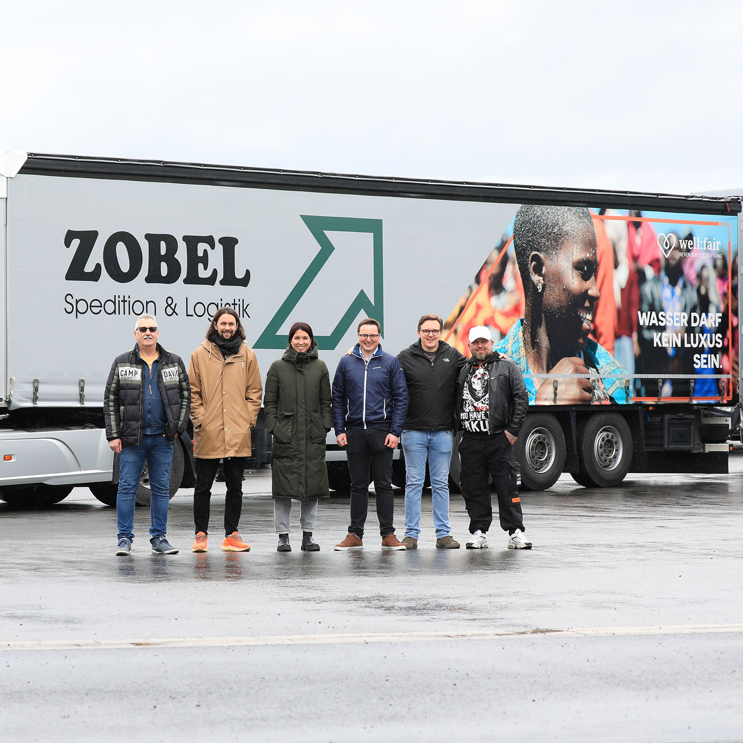 Veranstaltung well:fair foundation bei der Spedition Zobel in Wetter (Ruhr), Nordrhein-Westfalen, Deutschland